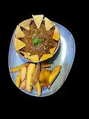 45.Chili con carne servido con patatas 🌶️