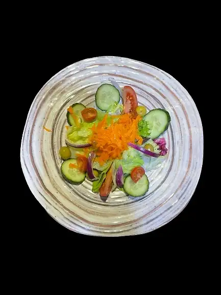 B.MIXTA PEQUEÑA. Lechuga, tomate, cebolla, zanahoria y olivas